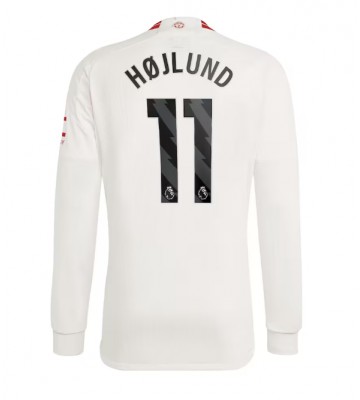Manchester United Rasmus Hojlund #11 Alternativní Dres 2023-24 Dlouhým Rukávem
